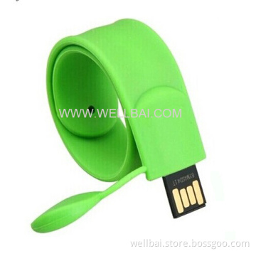 Clap Silicone Wristband USB Drive for Promotion